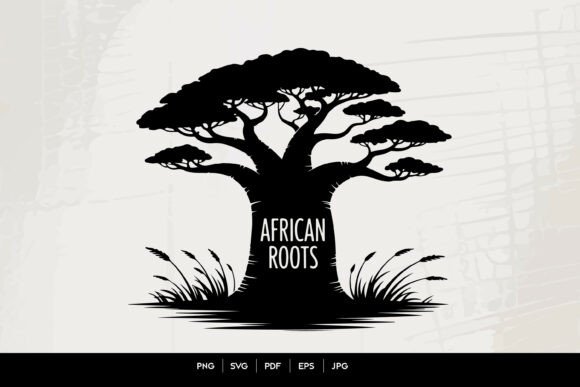 African Roots Tree SVG: A Visual Asset for Bloggers and Digital Publishers
