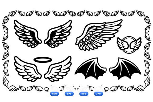 Angel and Devil Wings Clipart: A Designer’s Real-World Review for Embroidery Use