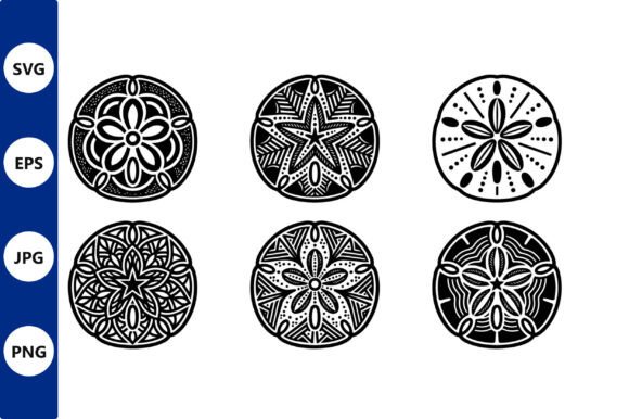 Bold Mandala Circle Pattern Graphics for Branding and Illustration Projects