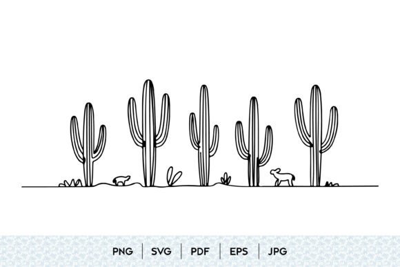 Desert Cactus Landscape SVG Review for Real Embroidery Projects