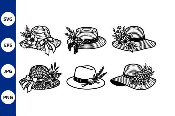 Floral Straw Hats Line Art Vector: A Practical Review for Digital Sellers