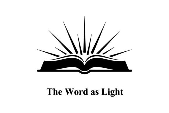 Open Book Radiating Light Beams Symboliz – A Versatile Graphic for Editorial & Web Design