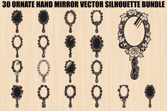 Ornate Hand Mirror Bundle: A Designer’s Review for Real Client Projects