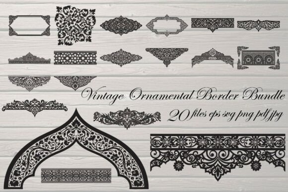 Vintage Ornamental Border Bundle – A Designer’s Real-Use Review for Branding and Graphics