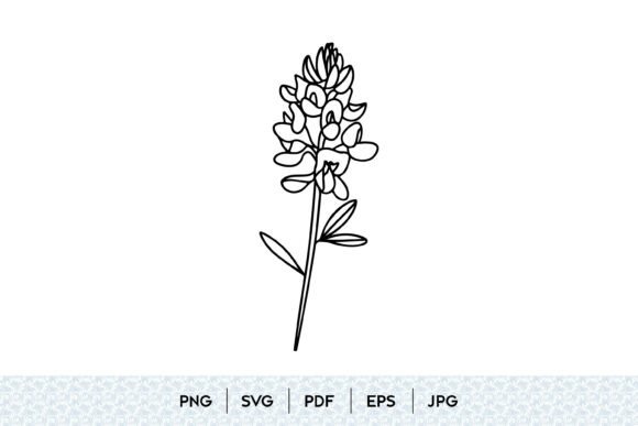 Wildflower Stem SVG: A Minimalist Embroidery Design That Works